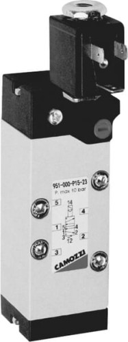 Zawór elektromagnetyczny 5/2-drożny 953000P1623 - Intertraktor