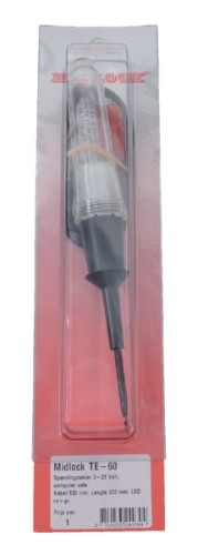 Wskaźnik napięcia LED Midlock, 3-28 V TE60 - Intertraktor