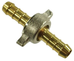 Złączka węża podwójnego mosiądz Braglia, 10 mm 1/2" 1626074