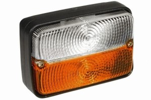 Lampa pozycyjna z kierunkowskazem żarówkowa, przednia pomarańczowa/biała Vapormatic VPM3707