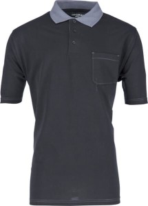 Koszulka polo, czarno/szara, roz. 4XL KW106730089066