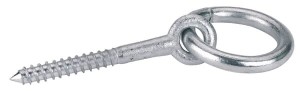Wkręt z pierścieniem 12x80 mm otwarty z łbem okrągłym Kramp 806010KR