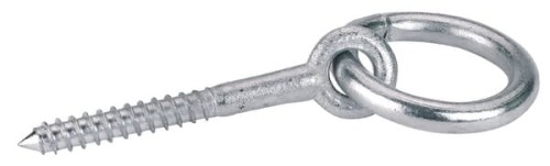 Wkręt z pierścieniem 12x80 mm otwarty z łbem okrągłym Kramp 806010KR - Intertraktor
