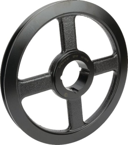Koło pasowe klinowe B lub SPB 1 rowek średnica 322 mm na tuleję Taperlock 2012 Kramp 315B1TL - Intertraktor