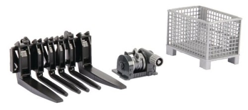 Wciągarka linowa z zestawem wideł ładowacza U02318 - Intertraktor