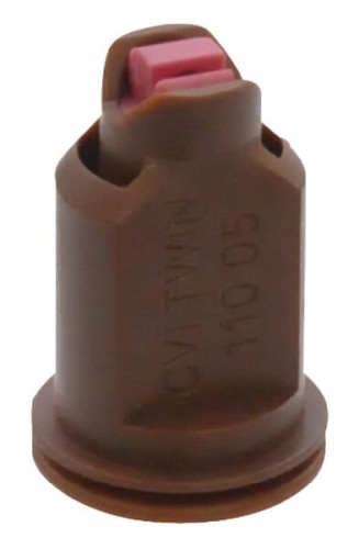 Rozpylacz eżektorowy dwustrumieniowy CVI TWIN 110° 05 brązowy ceramiczny Albuz CVITWIN11005 - Intertraktor