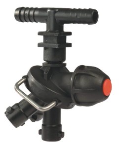 Uchwyt dyszy potrójny z tuleją 1/2" 4133222