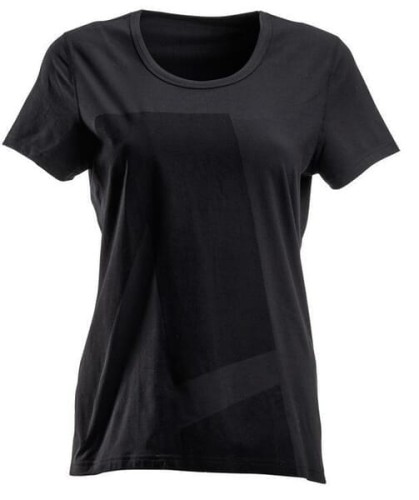 Koszulka T-shirt, damska, czarna, roz. L KW507302201040 - Intertraktor
