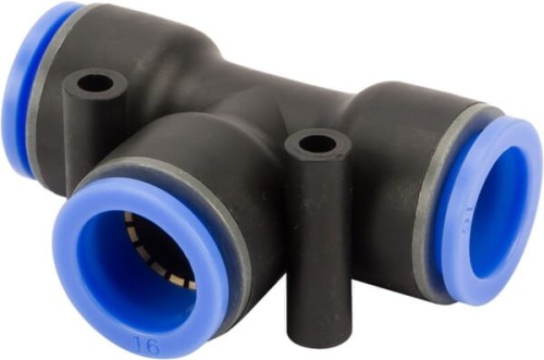 Trójnik wtykowy T 16 mm Kramp TC16P - Intertraktor