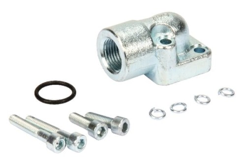 Kołnierz mocujący pompy typu GB, stalowy, kątowy, 1/2" 1GB08ST - Intertraktor