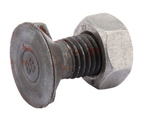 Śruba płużna 2-noskowa DIN11014, M14 x 35 mm kl. 8.8 z nakrętką 14352N