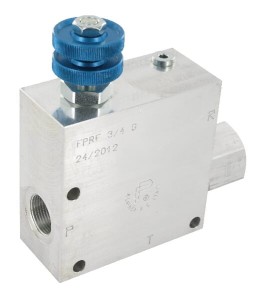 Zawór regulacji przepływu 3-drożny 3/4" 90-150 l/min FPRF34G