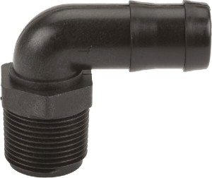 Końcówka węża 1" gwint zewn. NPT x 1" 90° HB10090