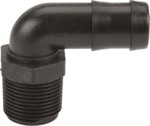 Końcówka węża 1" gwint zewn. NPT x 1" 90° HB10090 - Intertraktor