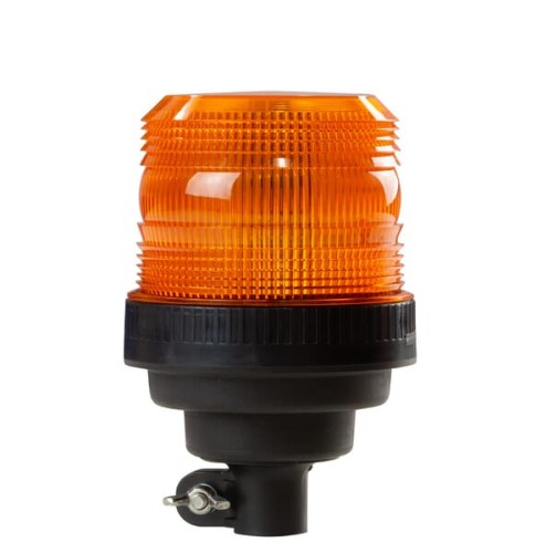 Lampa błyskowa LED, 12-24V pomarańczowa mocowana na uchwyt, elastyczna ECCOLED BRONZE ECCO EB5012A - Intertraktor