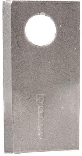 Nożyk kosiarki rotacyjnej lewy 94x48x3 mm otwór Ø 19 mm okrągły pasuje do Claas 25 szt. 0001043390KR - Intertraktor