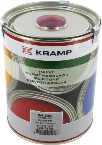 Lakier do maszyn RAL, 3004 purpurowo-czerwony 1 l 300408KR - Intertraktor