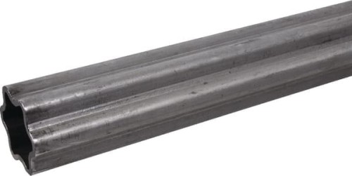 Rura profilowana zewnętrzna gwiazda L25 Ø wew. 52.4 Ø zew. 61x47x4.3 mm L=1 m gopart PTO9L25OPT1000GP - Intertraktor