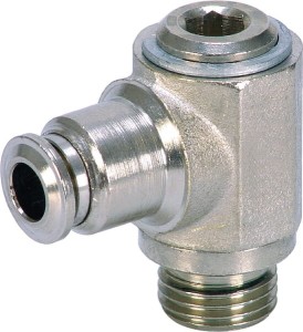 Szybkozłącze kątowe L 10x1/4" BCS1014B