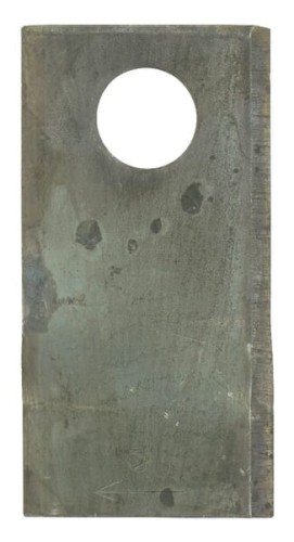 Nożyk kosiarki rotacyjnej prawy 94x48x3 mm otwór Ø 19 mm okrągły pasuje do Claas 25 szt. 0001043400KR - Intertraktor