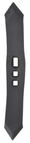 Redliczka 400x55x15 mm obracalna wzmocniona wygięta, 3-otw. pasująca do Universal gopart CP783GP - Intertraktor
