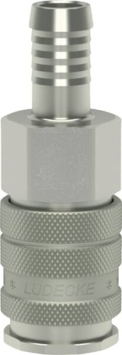 Szybkozłącze z króćcem na wąż 10 mm ESI10T - Intertraktor