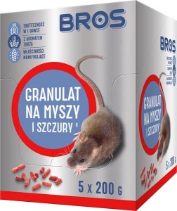 Granulat na myszy i szczury, 1kg - 5 x doypack 200g 15941955