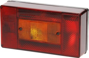 Lampa tylna zespolona 190x100mm, 12V LA35004