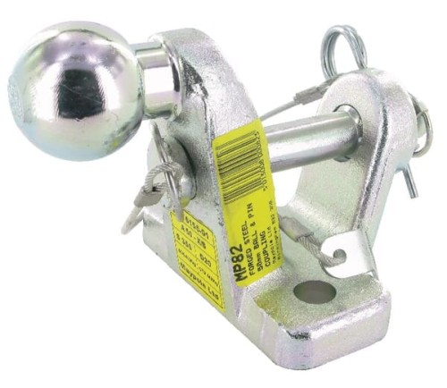 Zaczep kulowy 50 mm z mocowaniem przykręcany WSMP82 - Intertraktor