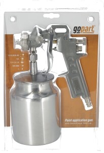 Pistolet do malowania zbiornik dolny gopart, 1000 ml LT401GP