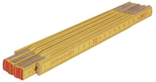Miara składana drewniana, 2 m ME9002 - Intertraktor