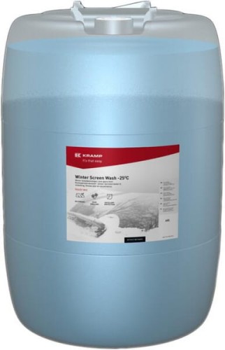 Płyn do spryskiwaczy zimowy -25°C Kramp, 60 l SW300060KR - Intertraktor