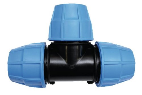 Złączka redukcyjna PE-T PE x PE x PE Supreme S16, 16 mm 654335S - Intertraktor
