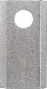 Nożyk kosiarki rotacyjnej lewy/prawy 96x50x4 mm otwór Ø 19 mm okrągły pasuje do Pöttinger 25 szt. 434994KR