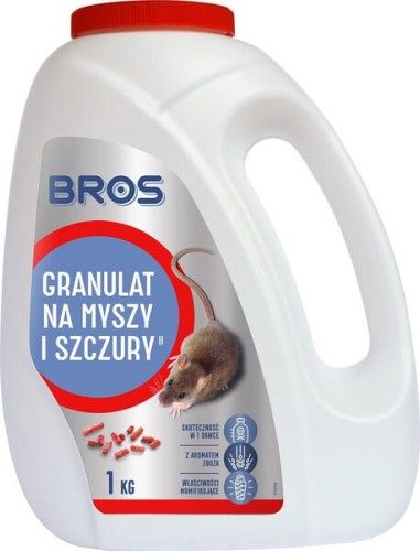 Granulat na myszy i szczury, 1kg 15941770 - Intertraktor