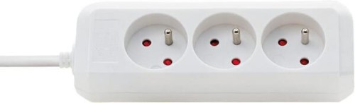 Listwa zasilająca Eco-Line 3 gniazda Brennenstuhl, biała 1.5 m EM3109BEL - Intertraktor