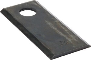 Nożyk kosiarki rotacyjnej lewy/prawy 108x48x4 mm otwór Ø 19 mm okrągły pasuje do Fortschritt 03104179504KR