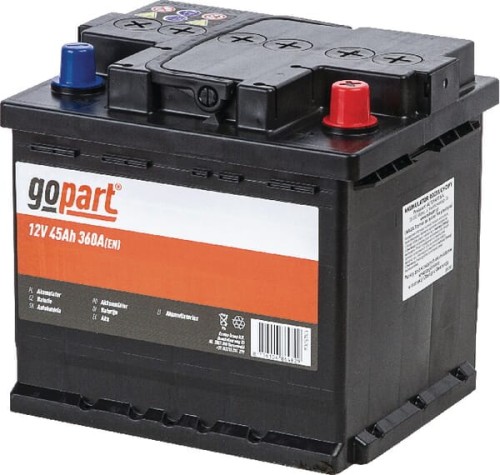 Akumulator 12V 45Ah 360A gopart 1045004 - Intertraktor