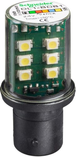 LED biała 24V BA15D XBV DL1BDB1 - Intertraktor