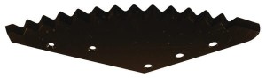 Nóż paszowozu 534x220x6 mm pasuje do Agromet/Unifast/Eurocomp/AGM/Faresin/Kuhn FM01194