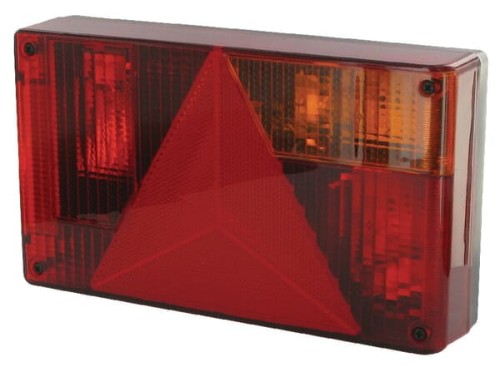 Lampa tylna zespolona 238x138mm, prawa 12V 102070120 - Intertraktor