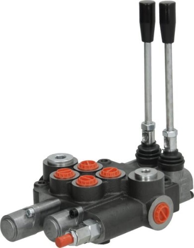Rozdzielacz hydrauliczny MBV11, 2 sekcyjny A1L12G KZ1 gopart MBV112002GP - Intertraktor