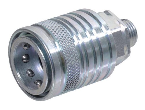 Szybkozłącze gniazdo SKP-F 1/2" gwint zewnętrzny M16x1.5 10L SKPF12L16 - Intertraktor