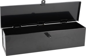 Skrzynka narzędziowa, metalowa 140x500x140 mm czarna CA002