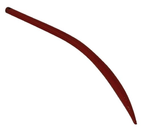 Ząb ładowacza, wygięty zamykający, profil okrągły 28x800 mm końcówka szpiczasta z otworem Ø 12.5 na kołek sprężysty czerwony SHW FT46 - Intertraktor