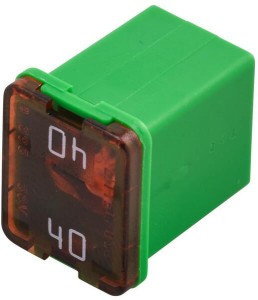 Bezpiecznik samochodowy Pal, 40A L= 12 mm zielony Hella 8JS740026761