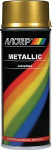 Lakier metaliczny, złoty 400 ml 04047PLMOT