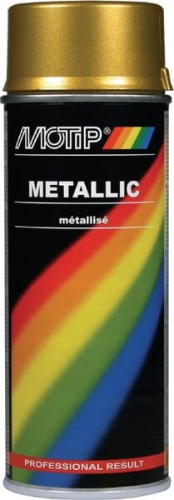 Lakier metaliczny, złoty 400 ml 04047PLMOT - Intertraktor