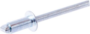 Nit zrywalny stal/stal z łbem płaskim, 5 x 10 mm BN510SS