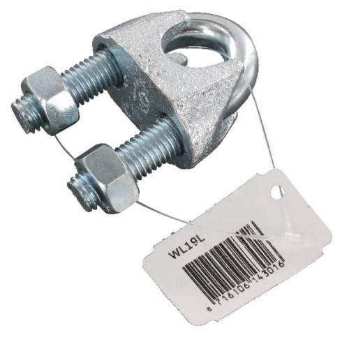 Zacisk do lin ocynk, 19 mm WL19L - Intertraktor